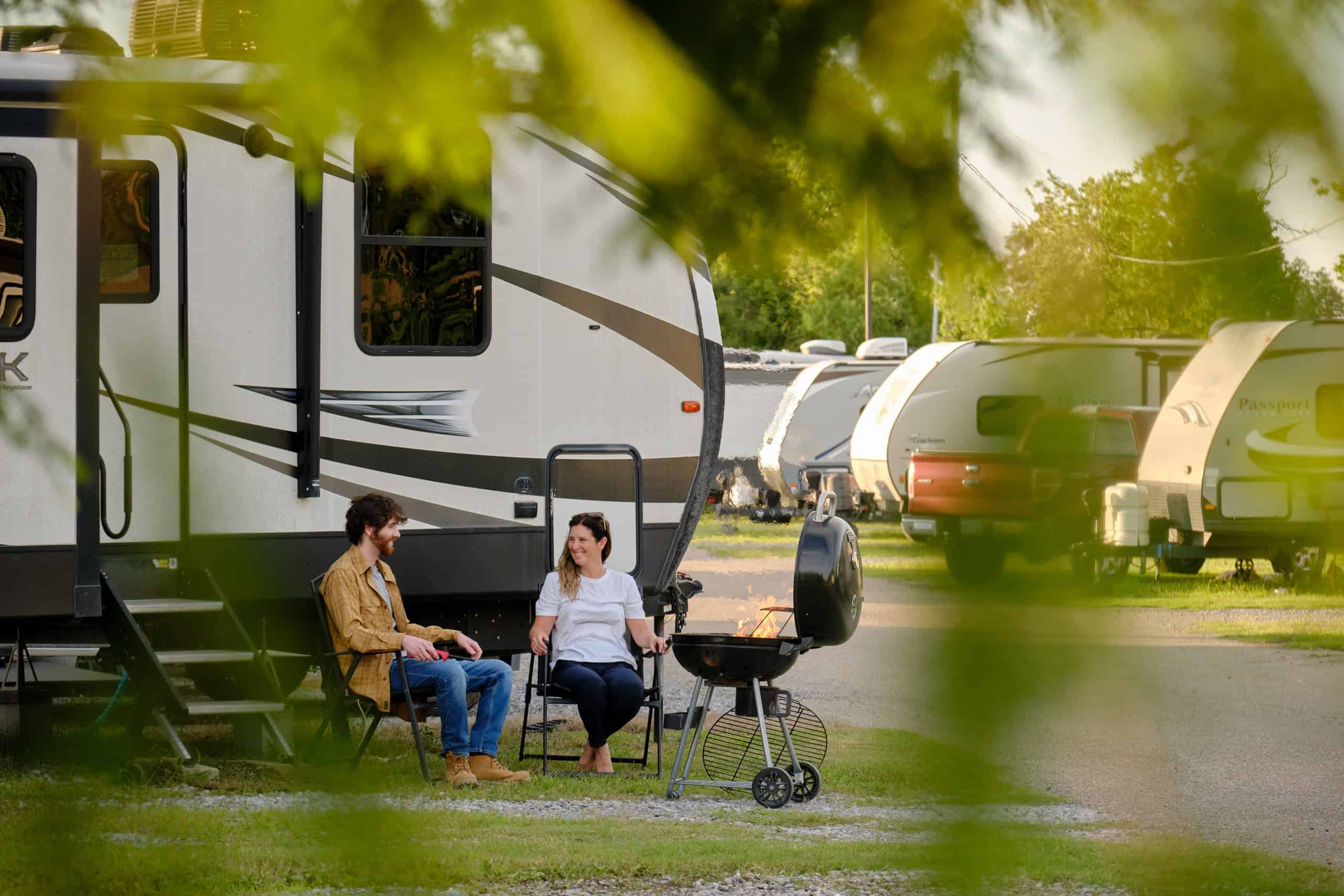 A B Camping